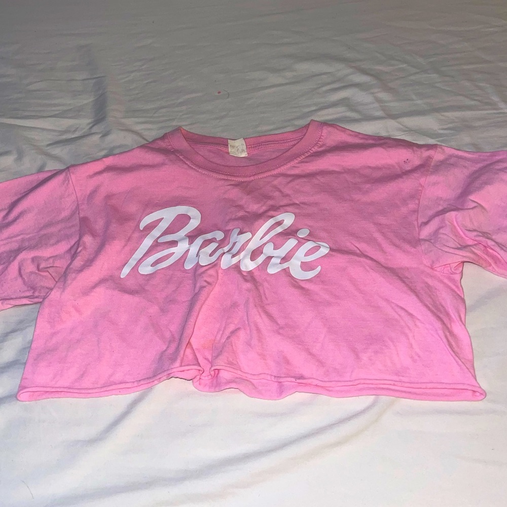 Small pink Barbie top